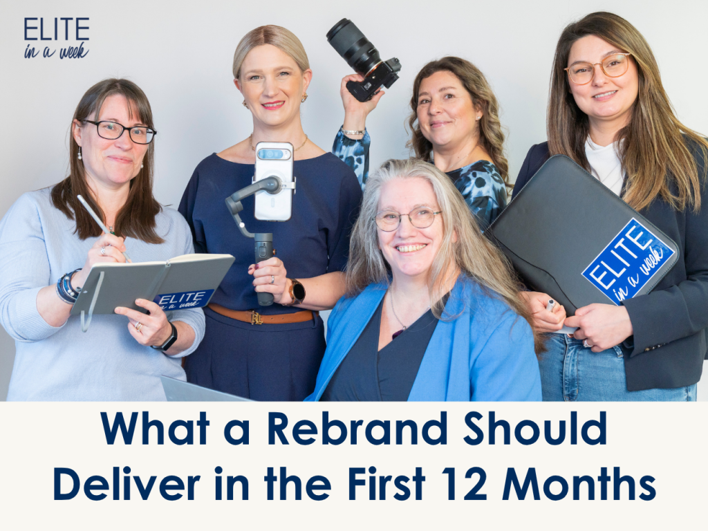 Banner for Blog What a Rebrand Should Deliver in the First 12 Months (1)